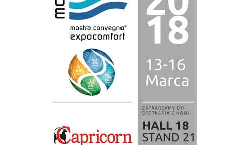 Capricorn zaprasza na targi MCE 2018