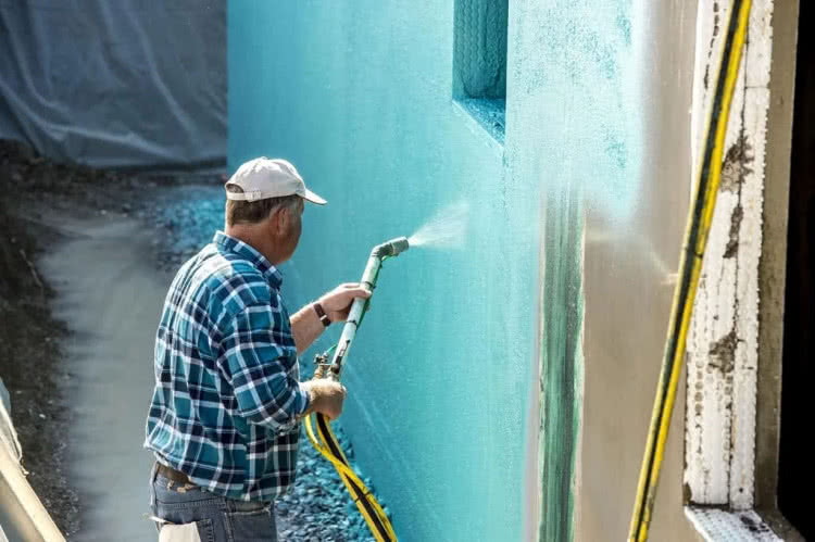 Hydroizolacja reaktywna podziemnej części budynku
